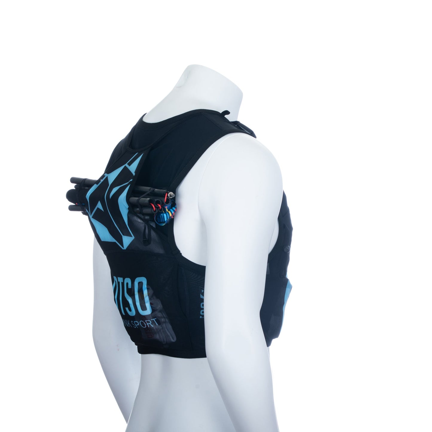 Sac de trail running - Black & Turquoise