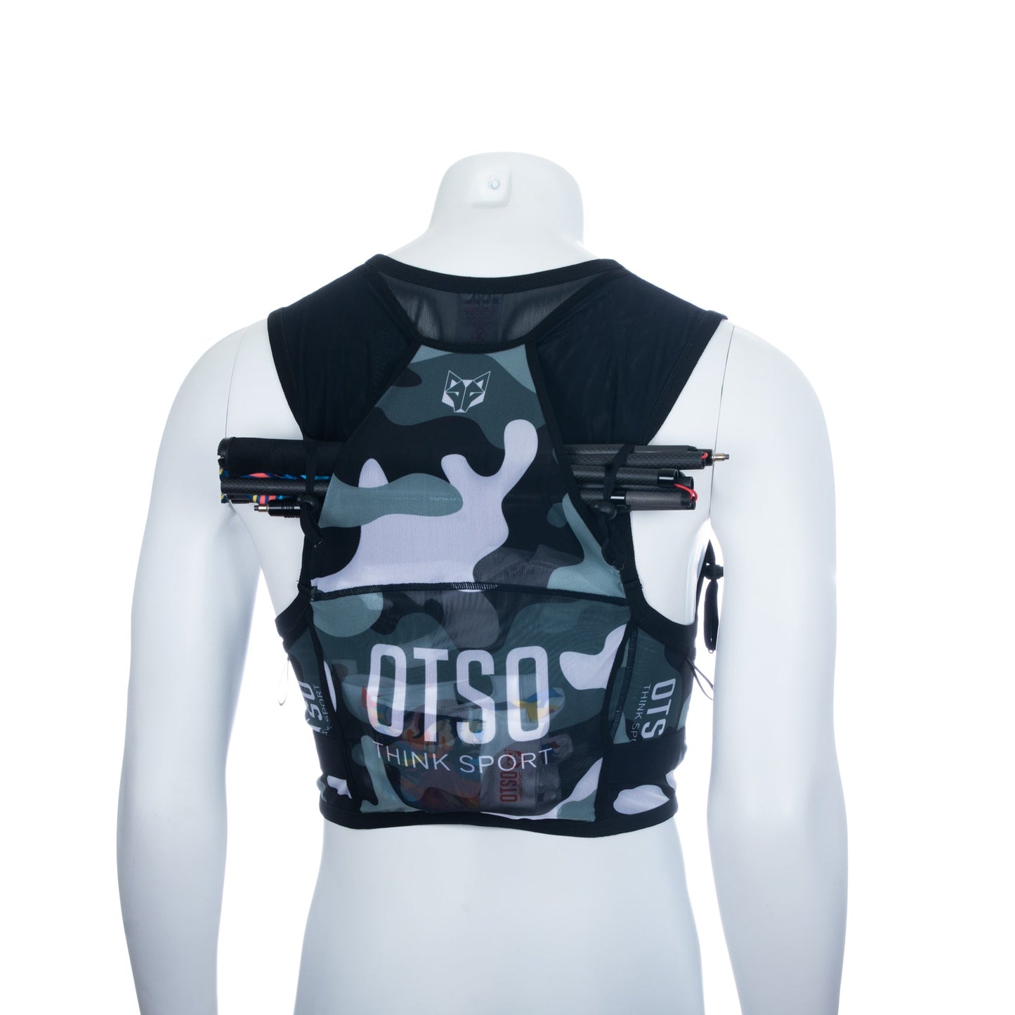Sac de trail running - Camo Grey