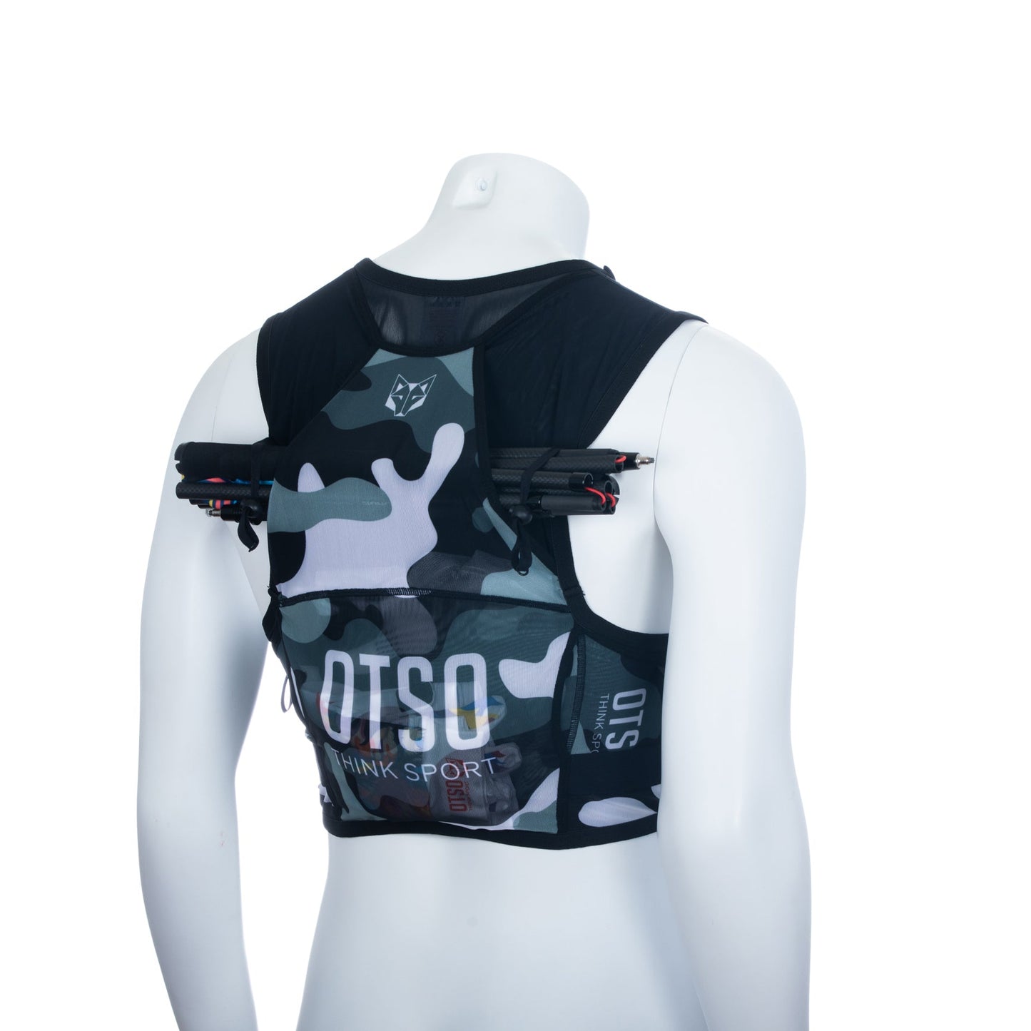 Sac de trail running - Camo Grey