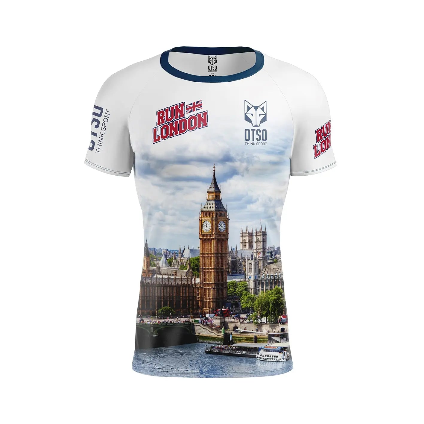 Men's short-sleeved shirt - Run London (Clearance)