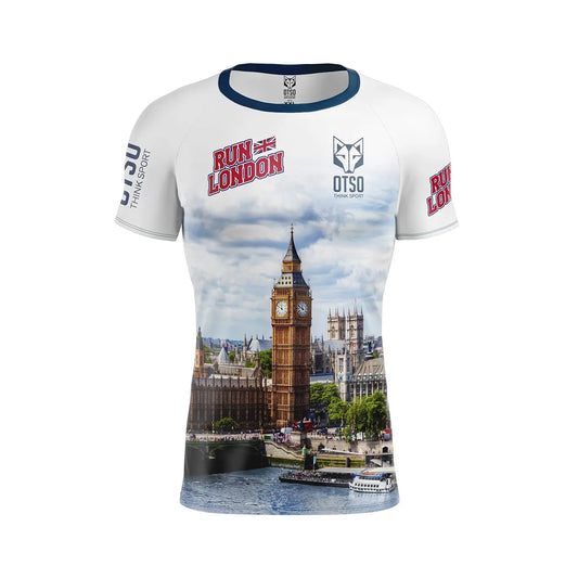 Men's short-sleeved shirt - Run London (Clearance)