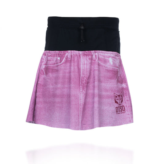 Jupe short - jean rose