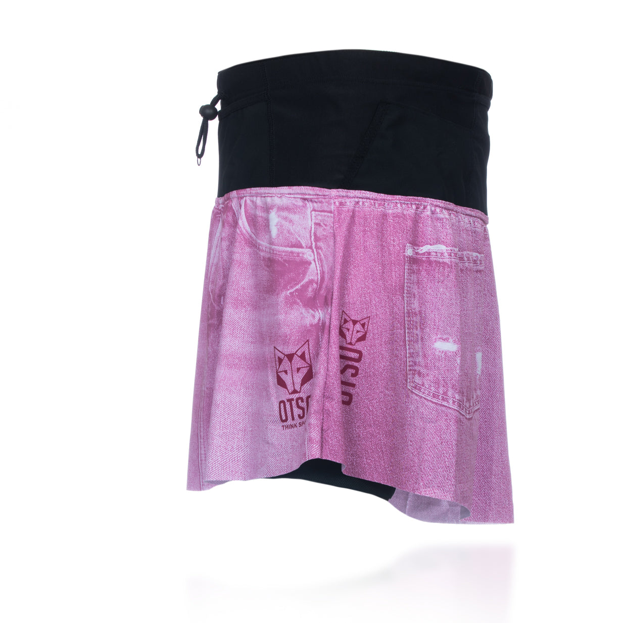 Jupe short - jean rose