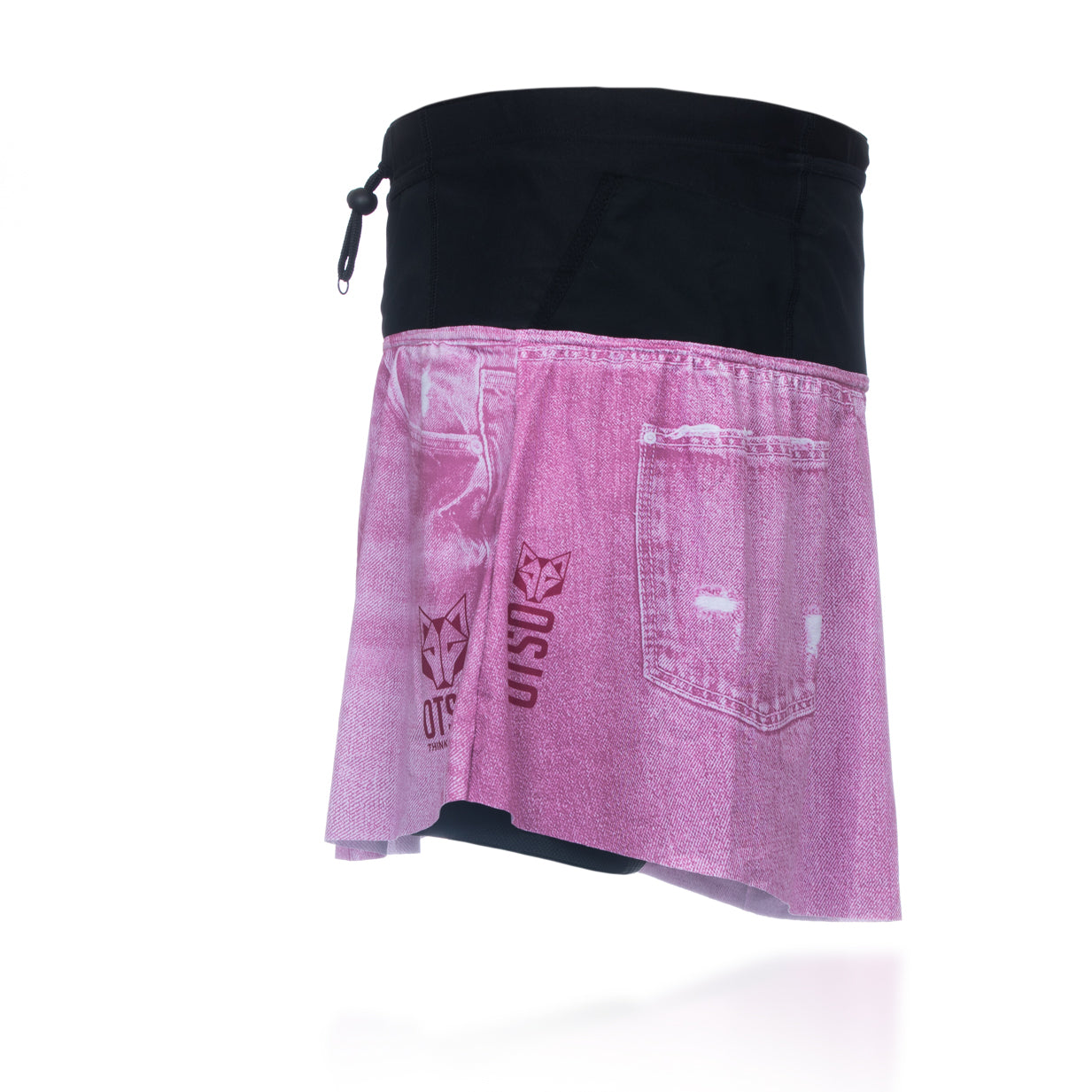 Jupe short - jean rose