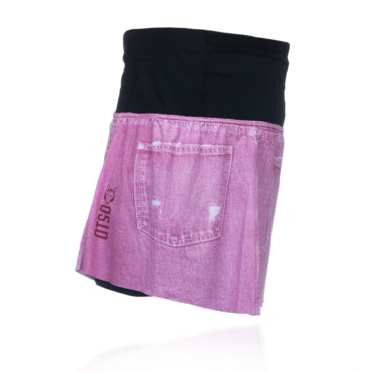 Jupe short - jean rose