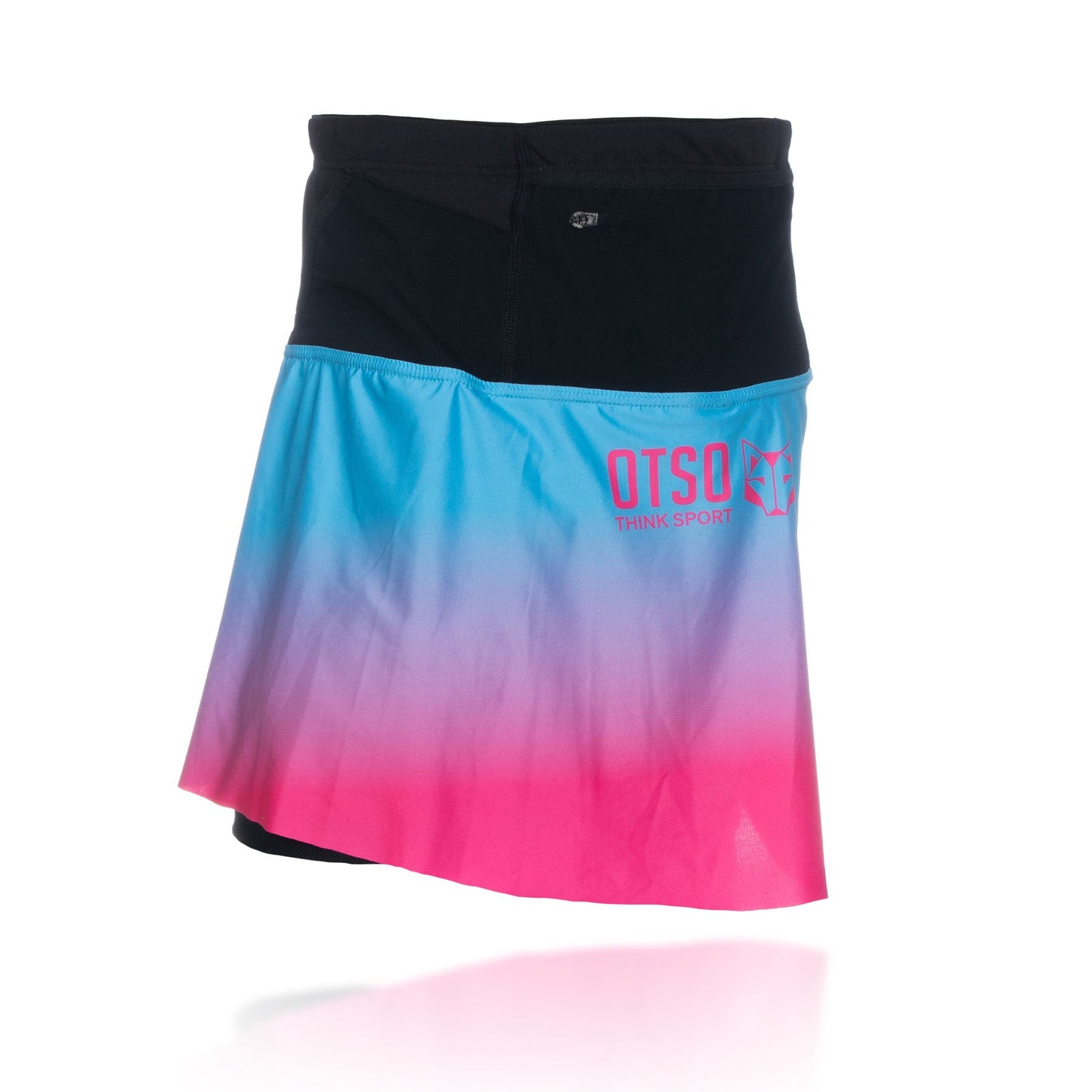 Jupe short - Light Blue & Fluo Pink