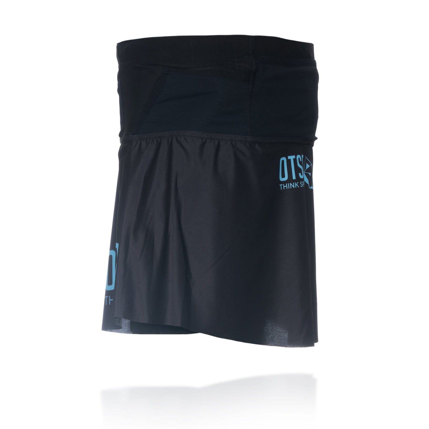 Jupe short - Negra & Turquoise