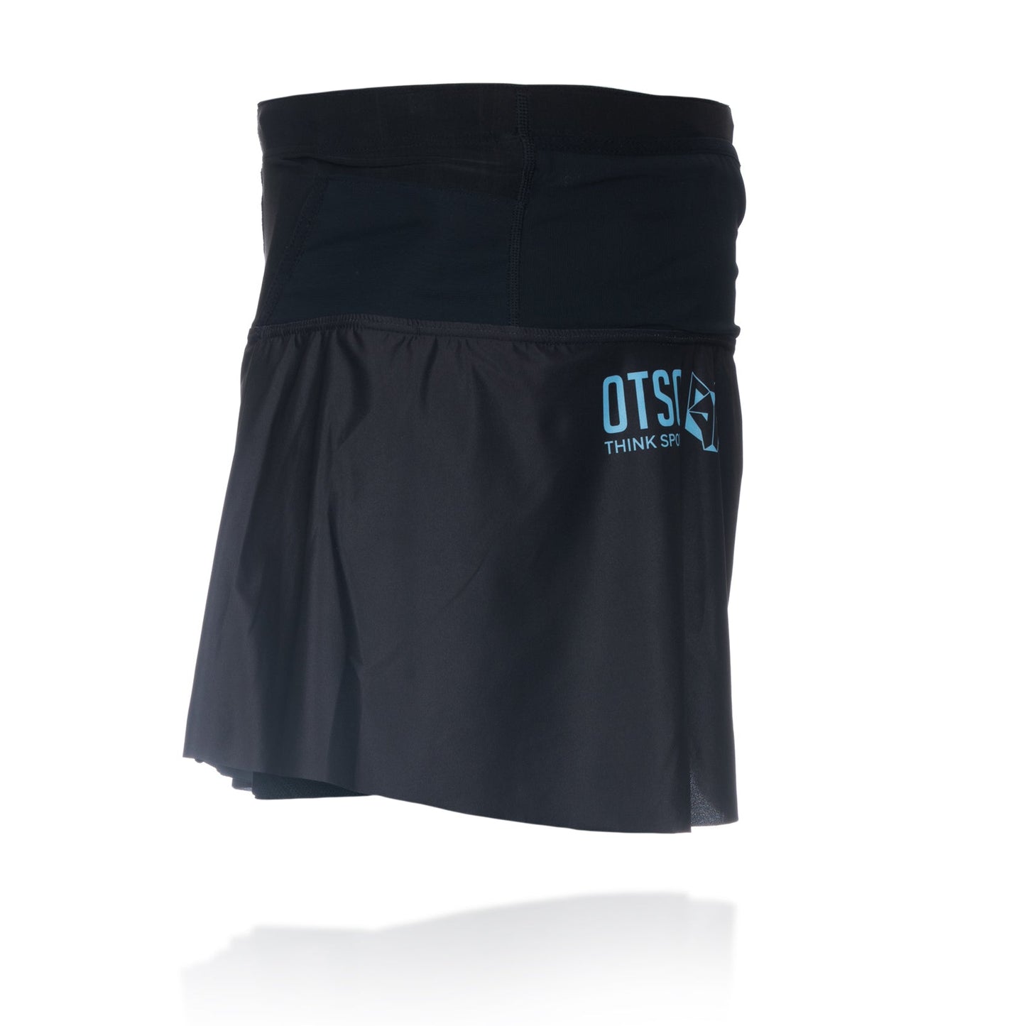 Jupe short - Negra & Turquoise