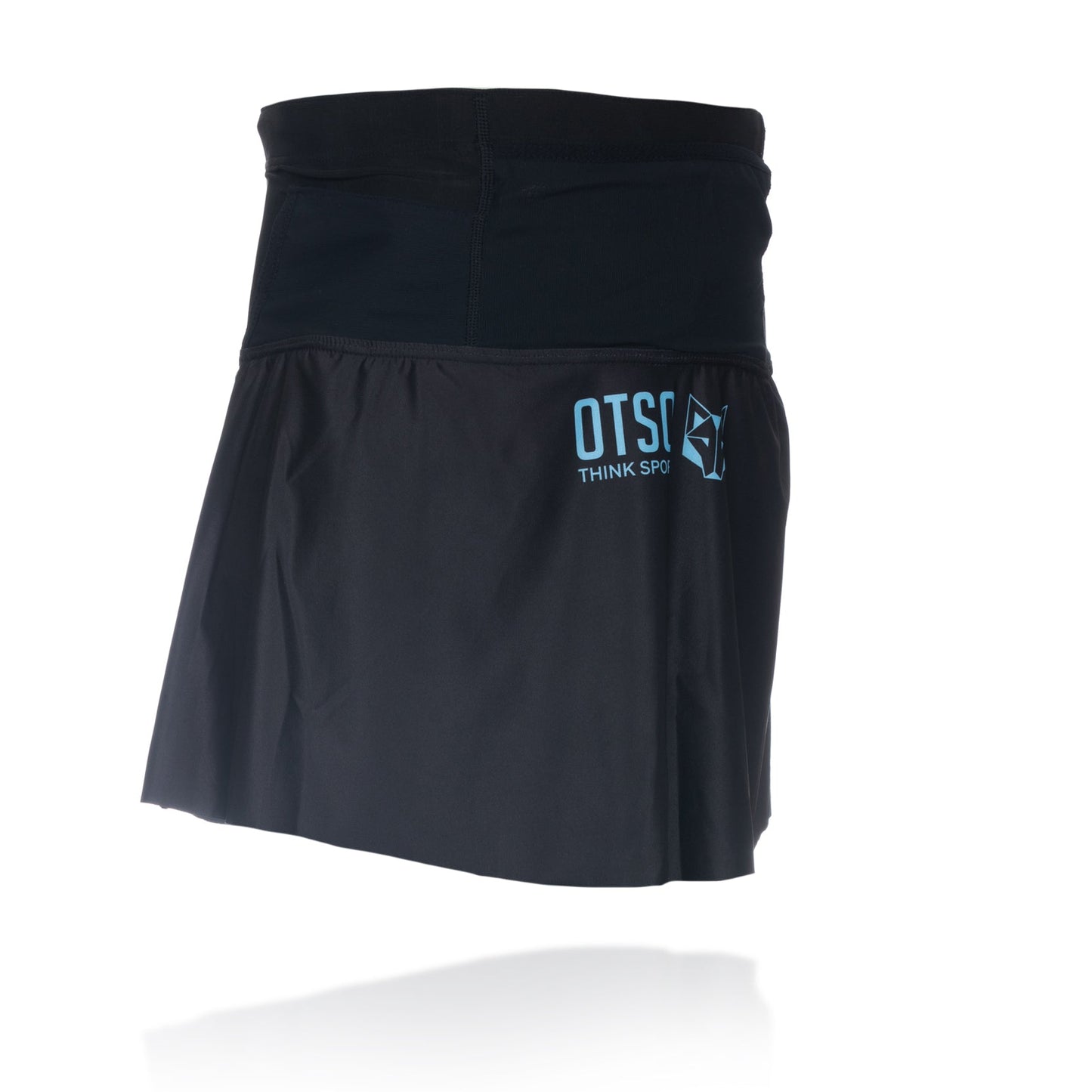 Jupe short - Negra & Turquoise