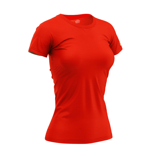 T-shirt laine merino Femme - Kura
