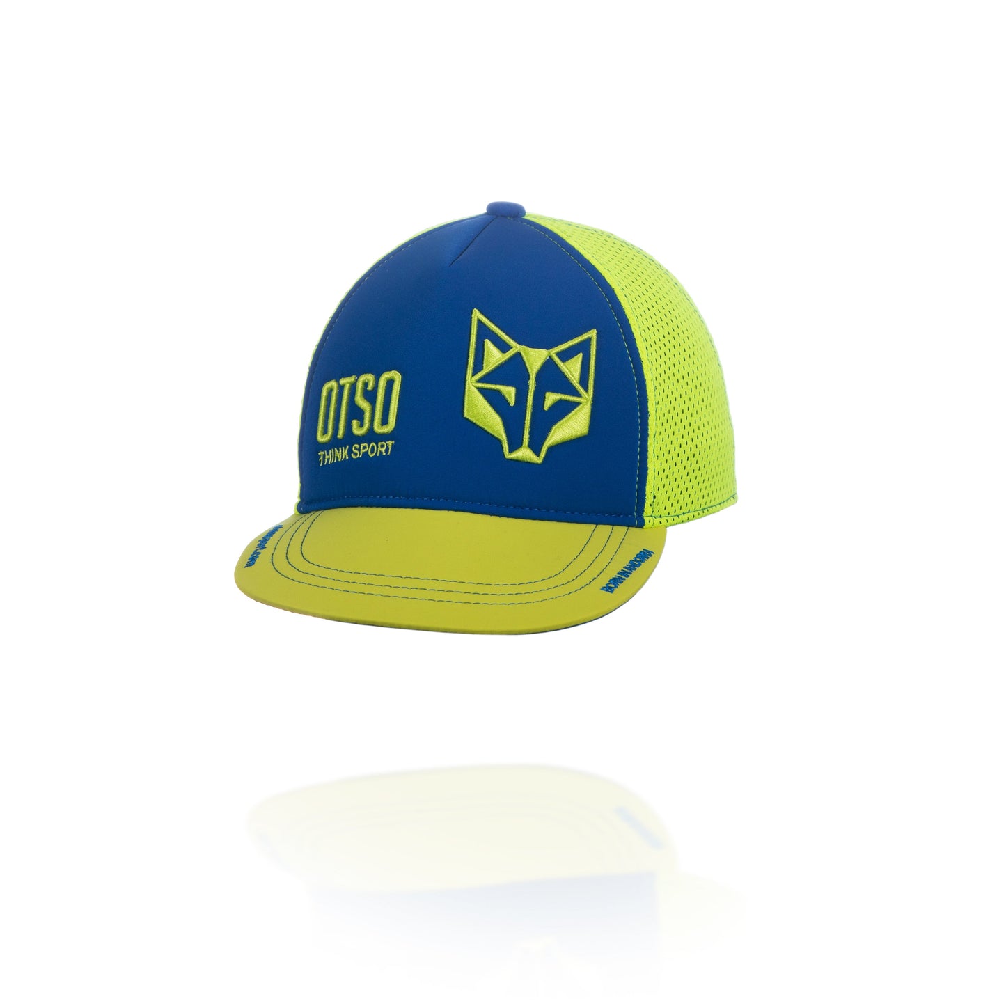 Casquette snapback - Electric Blue & Fluo Yellow