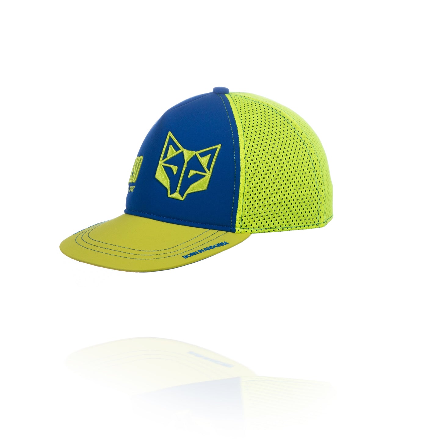 Casquette snapback - Electric Blue & Fluo Yellow