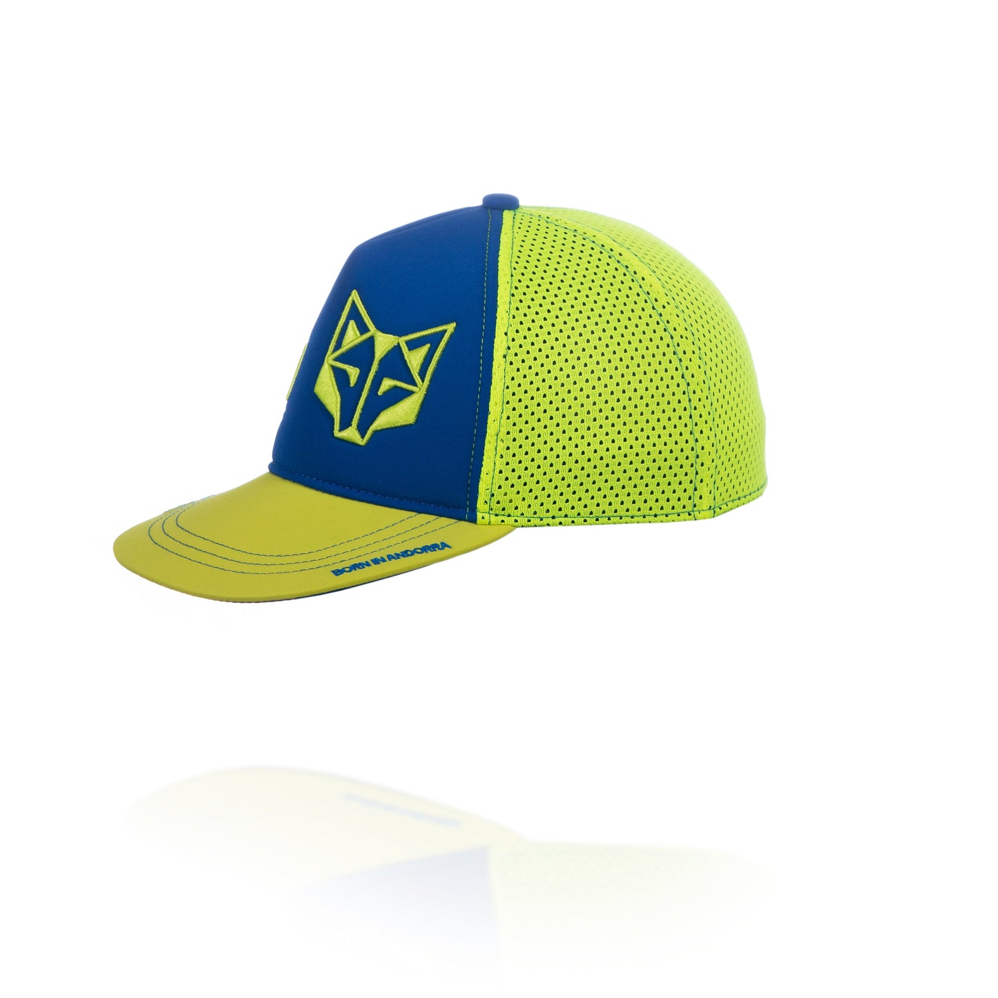 Casquette snapback - Electric Blue & Fluo Yellow