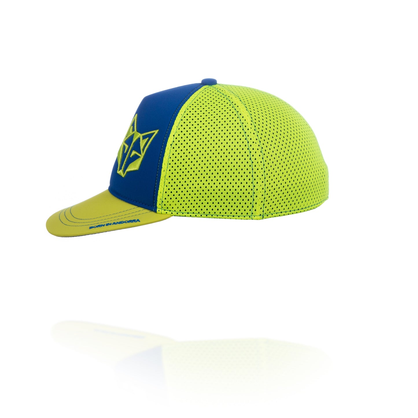 Casquette snapback - Electric Blue & Fluo Yellow