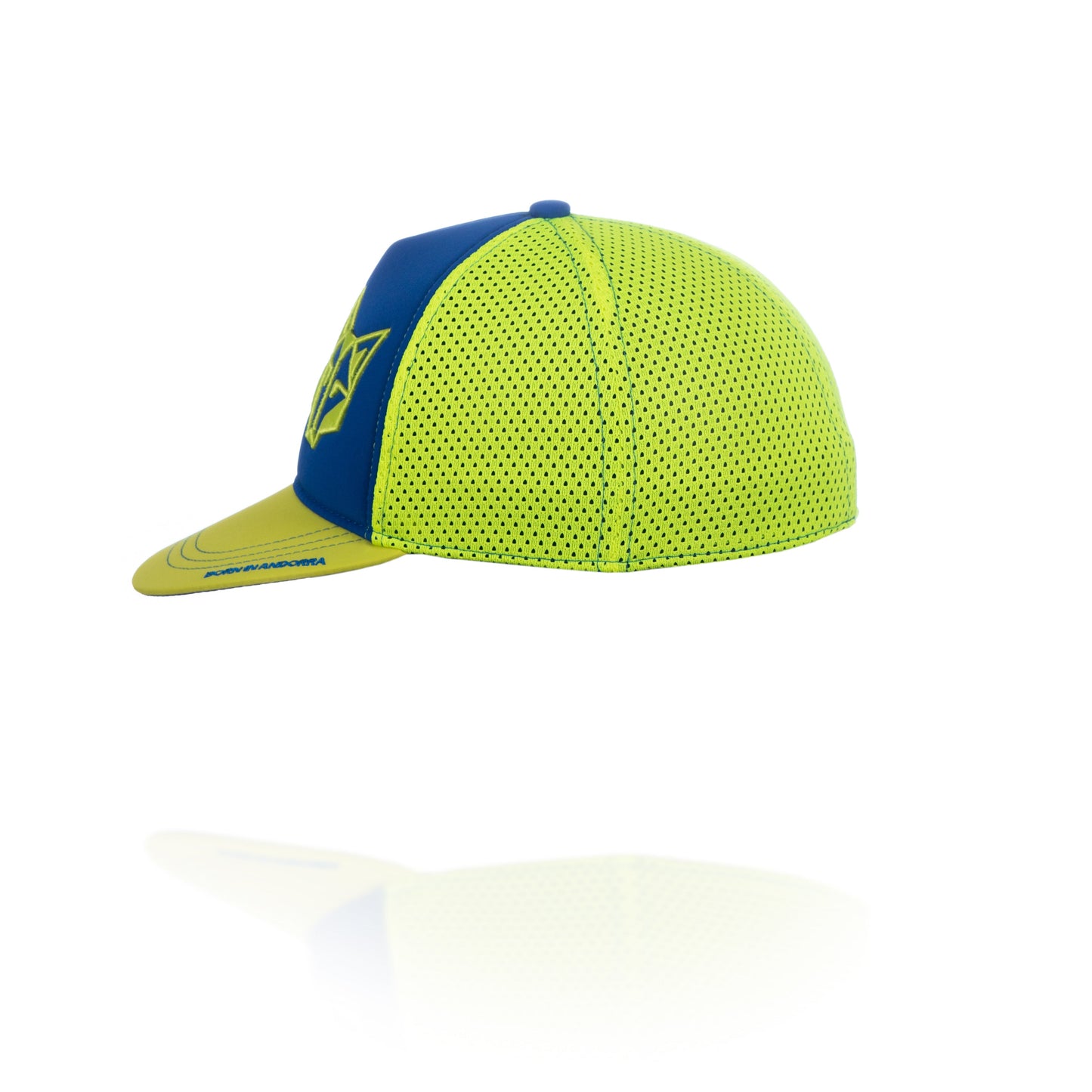 Casquette snapback - Electric Blue & Fluo Yellow