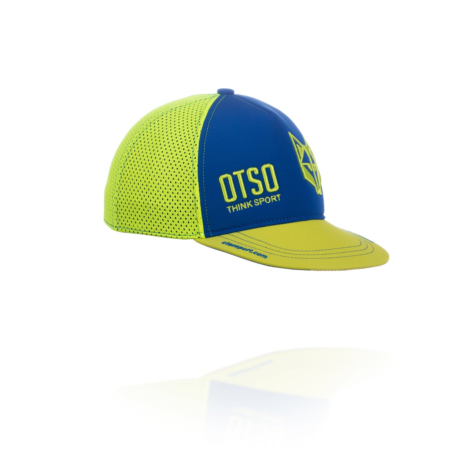 Casquette snapback - Electric Blue & Fluo Yellow