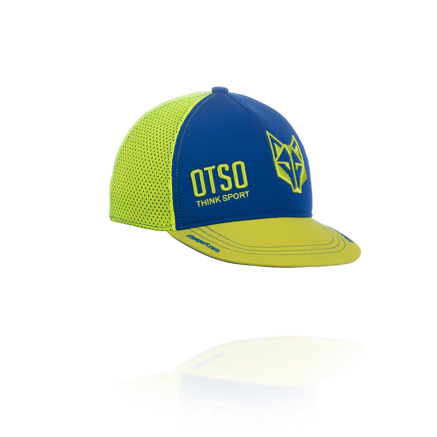Casquette snapback - Electric Blue & Fluo Yellow