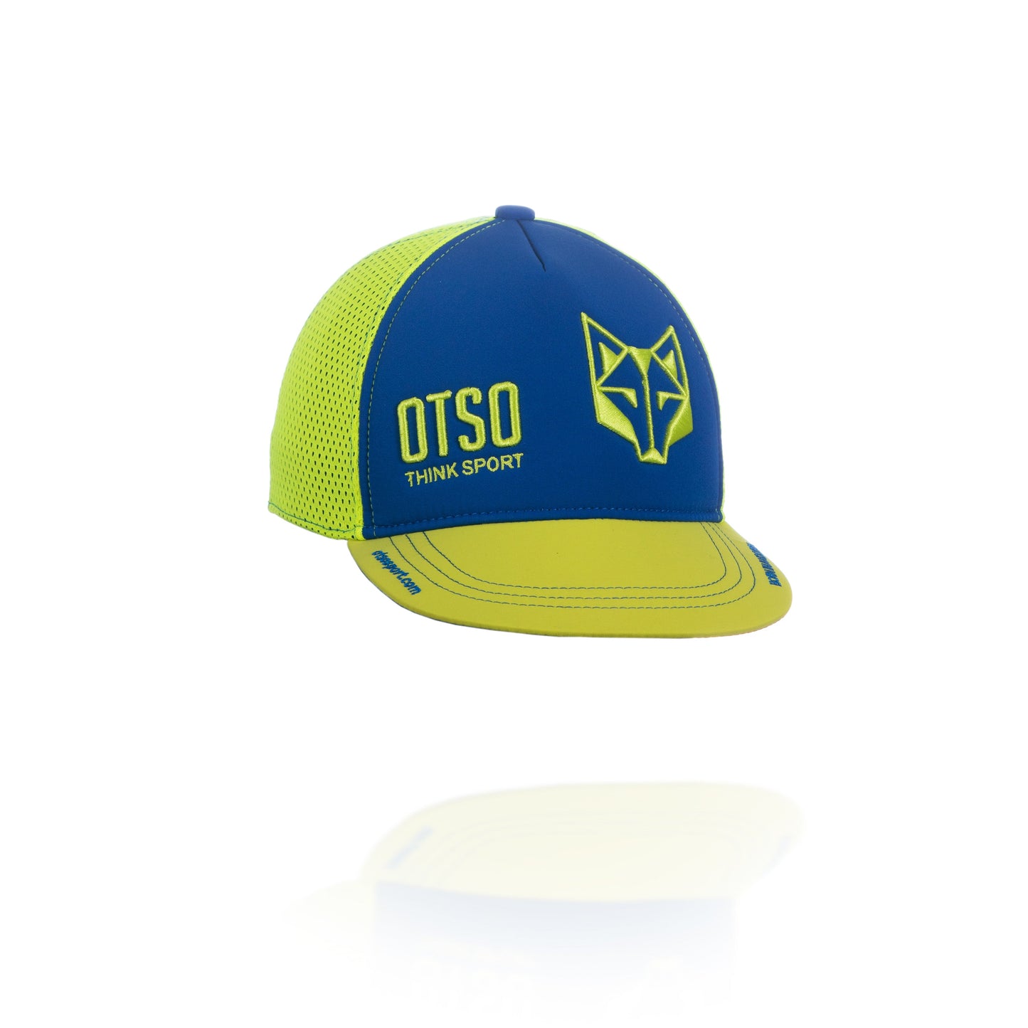Casquette snapback - Electric Blue & Fluo Yellow