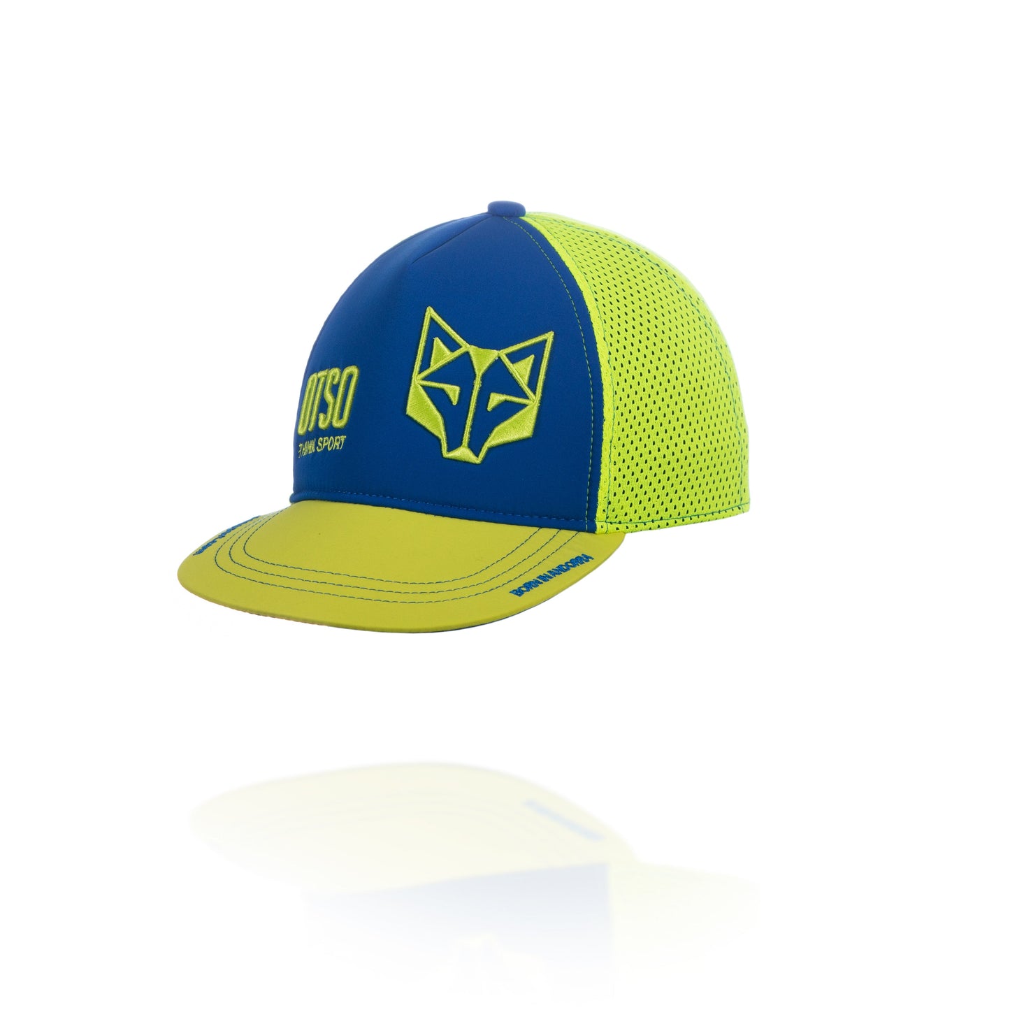 Casquette snapback - Electric Blue & Fluo Yellow