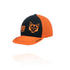 Casquette snapback - Black & Fluo Orange