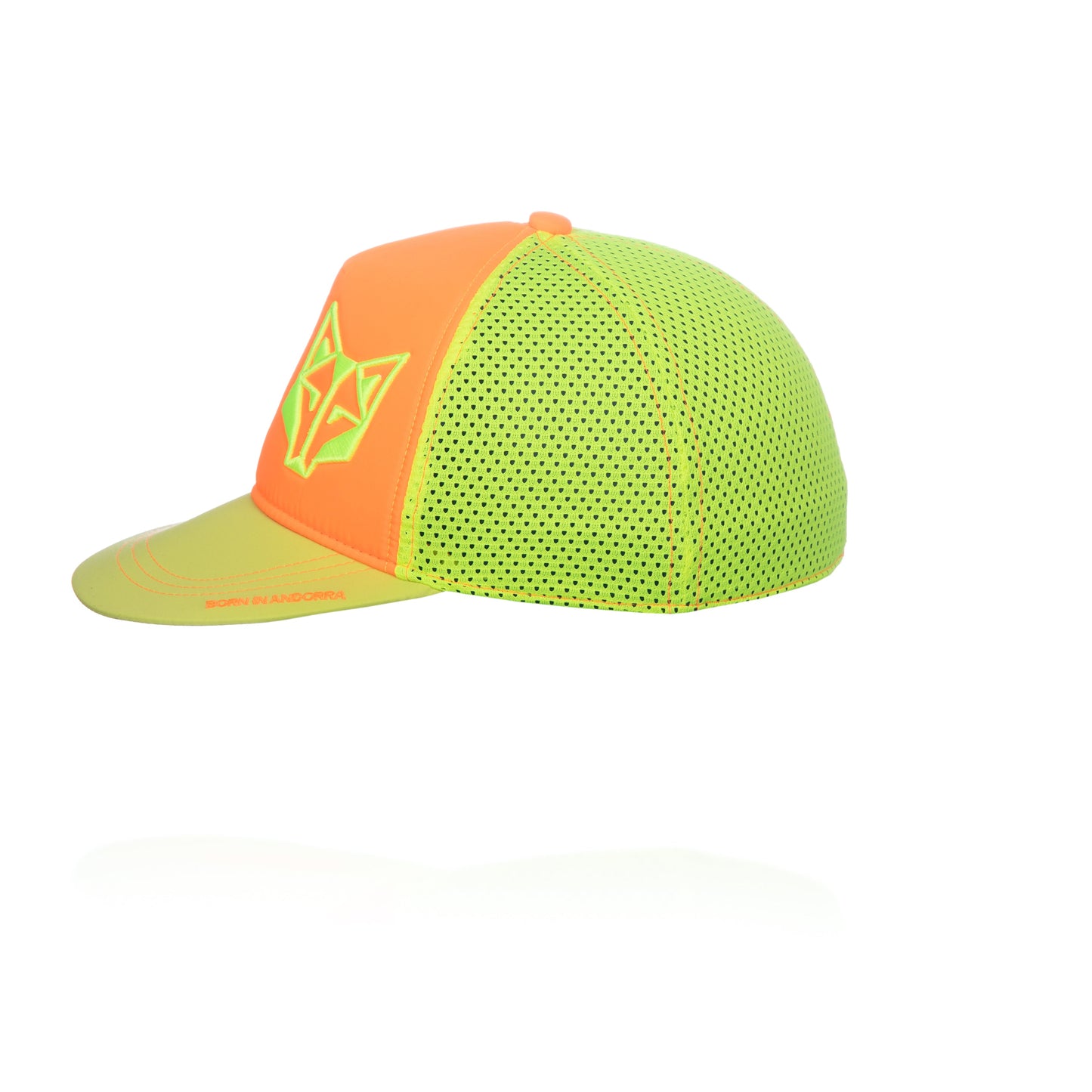 Casquette snapback - Fluo Orange & Fluo Yellow