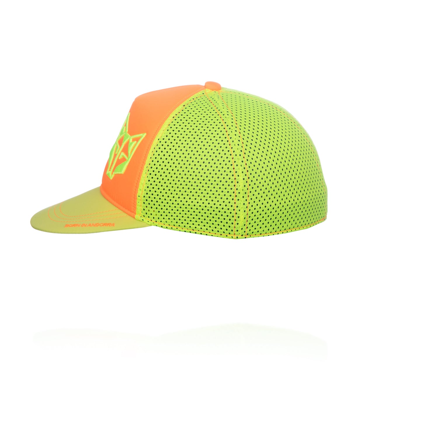 Casquette snapback - Fluo Orange & Fluo Yellow