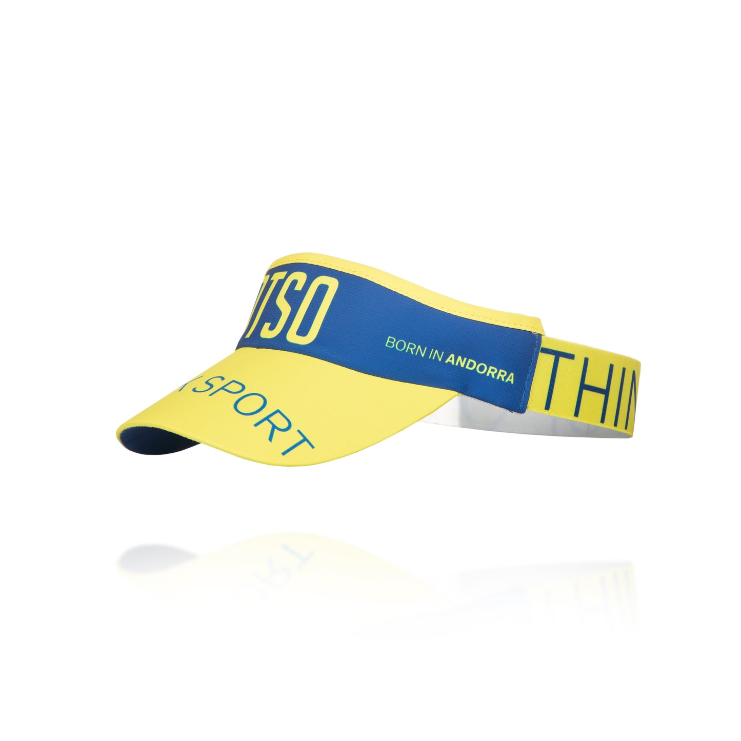 Visière - Electric Blue & Fluo Yellow