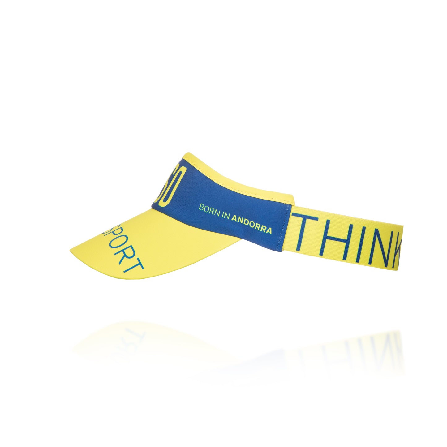 Visière - Electric Blue & Fluo Yellow