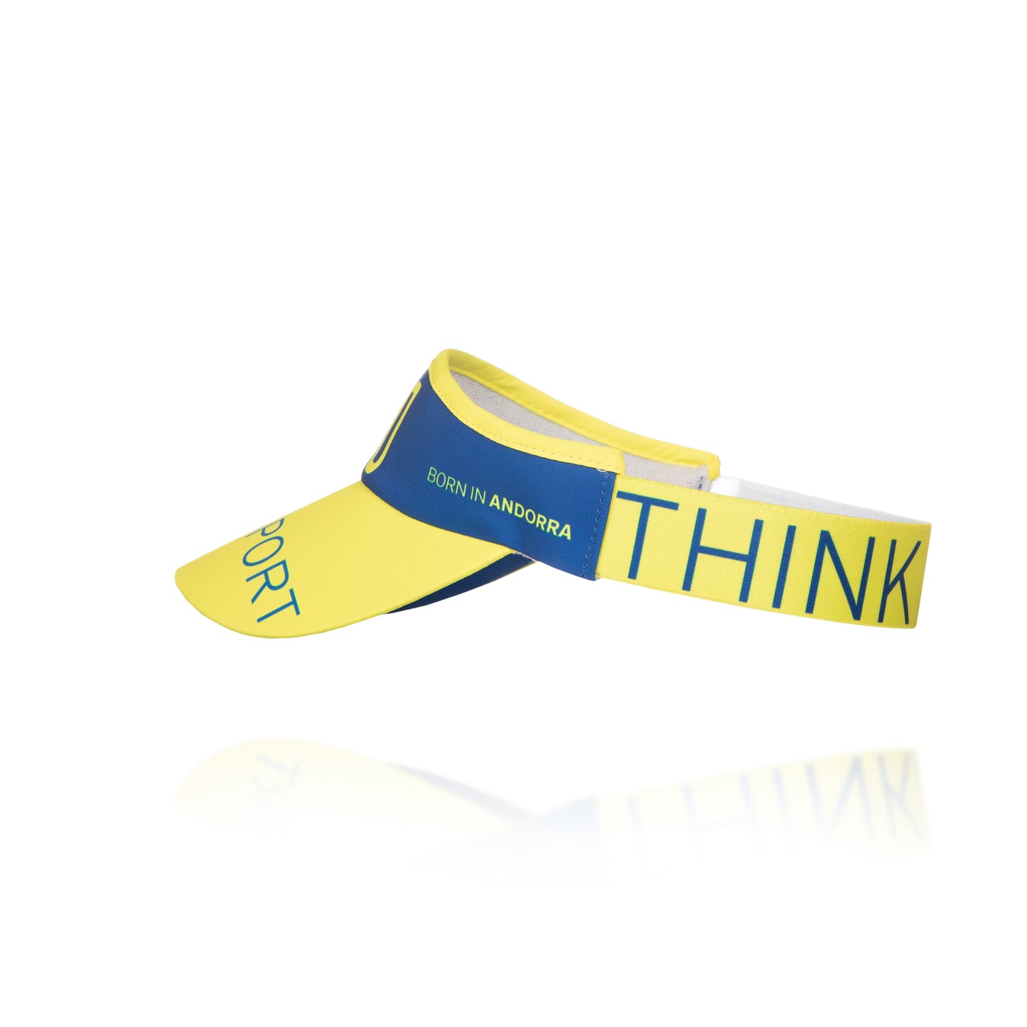 Visière - Electric Blue & Fluo Yellow