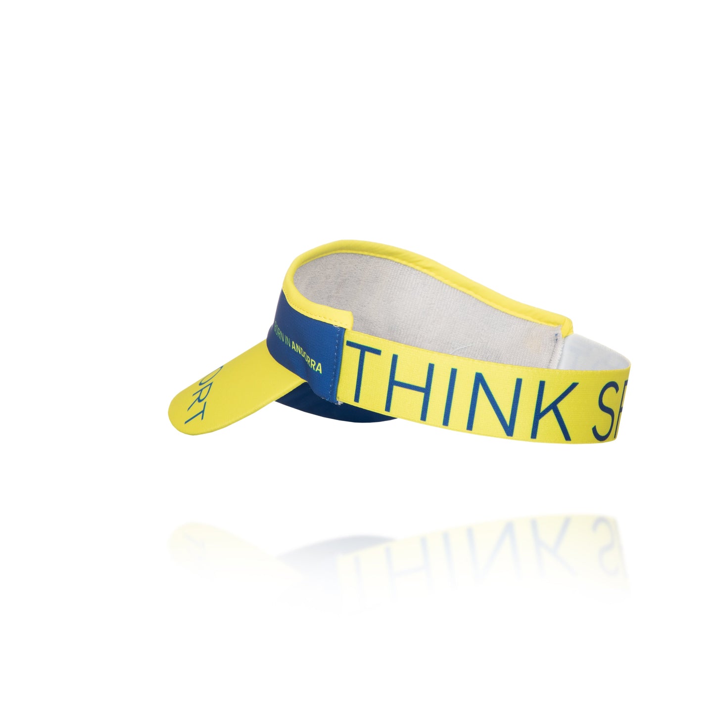 Visière - Electric Blue & Fluo Yellow