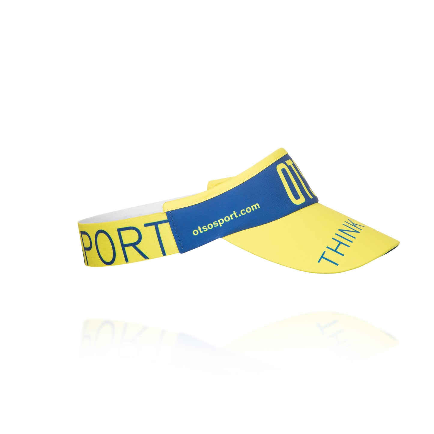 Visière - Electric Blue & Fluo Yellow