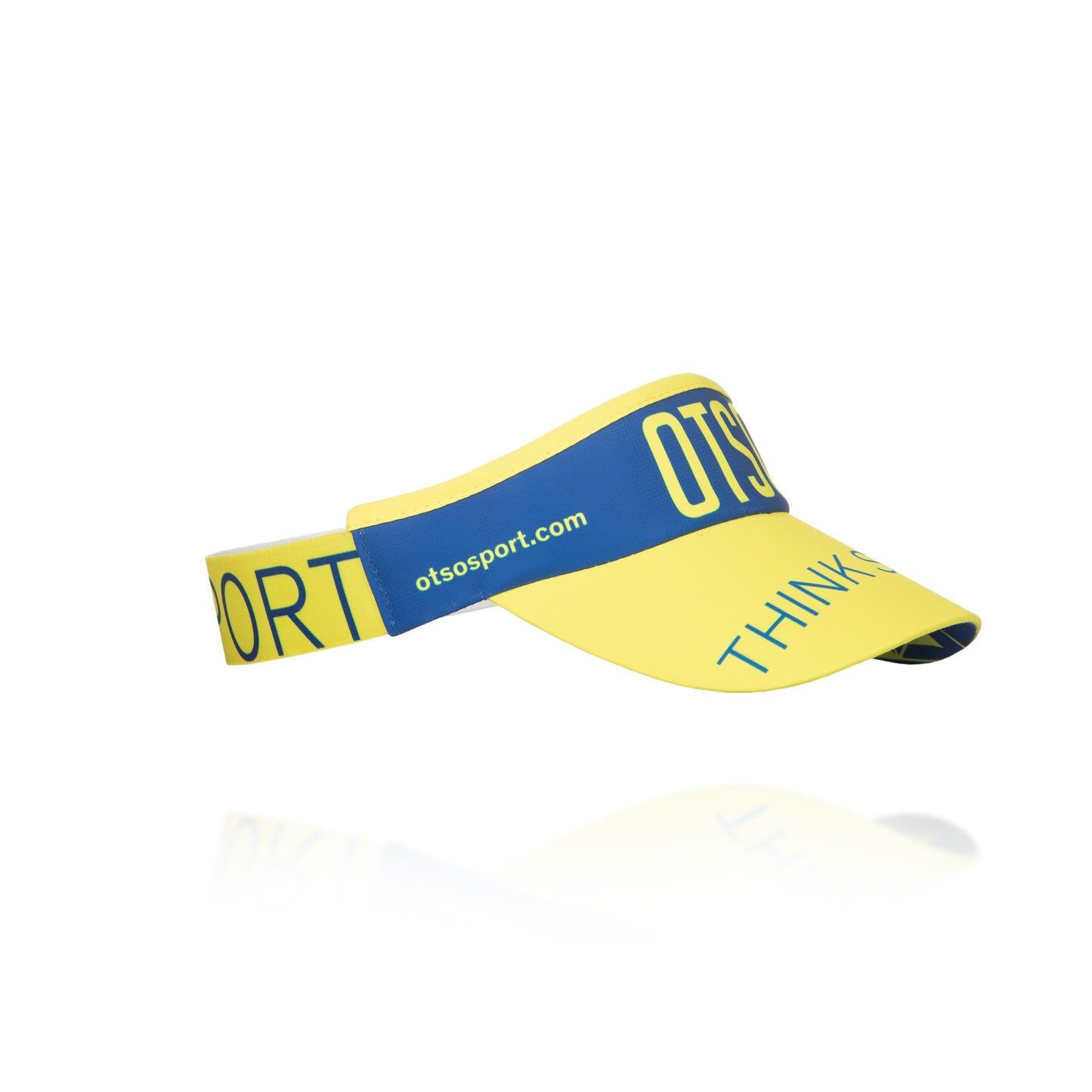 Visière - Electric Blue & Fluo Yellow