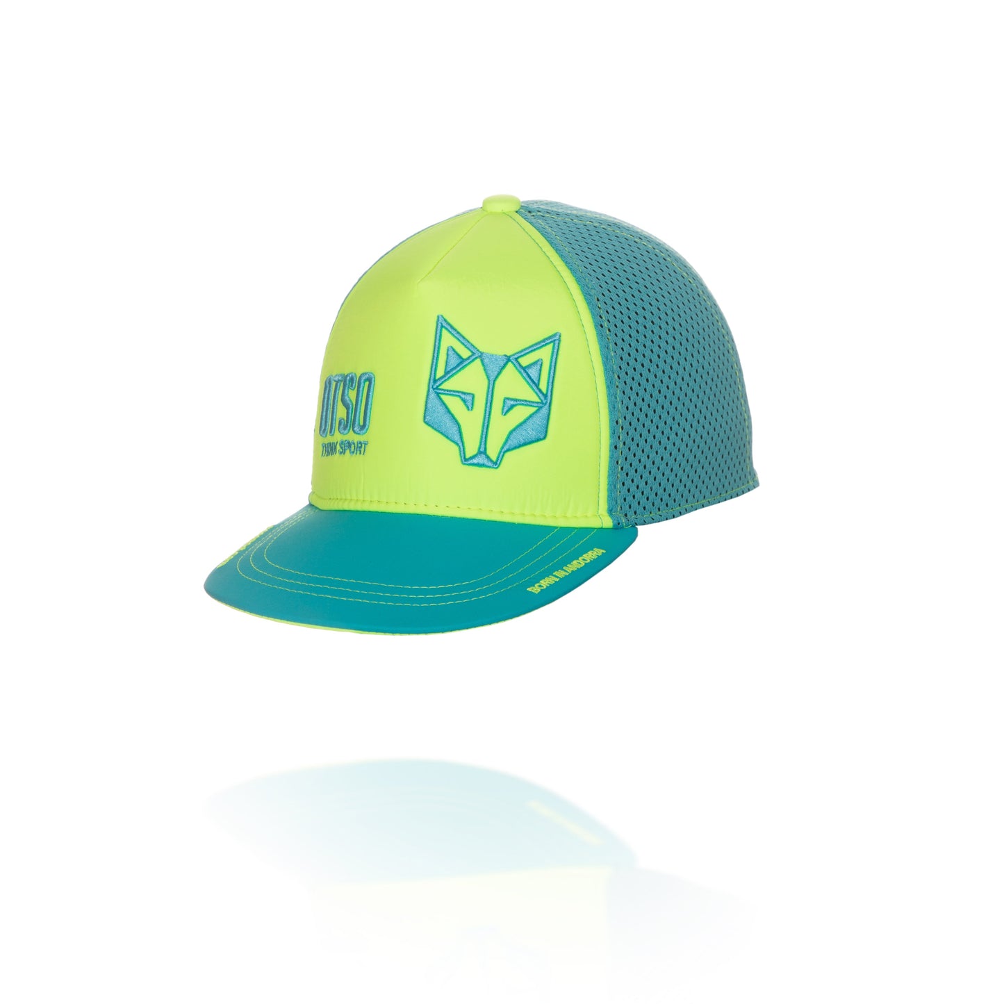 Gorra snapback - Yellow & Light Blue