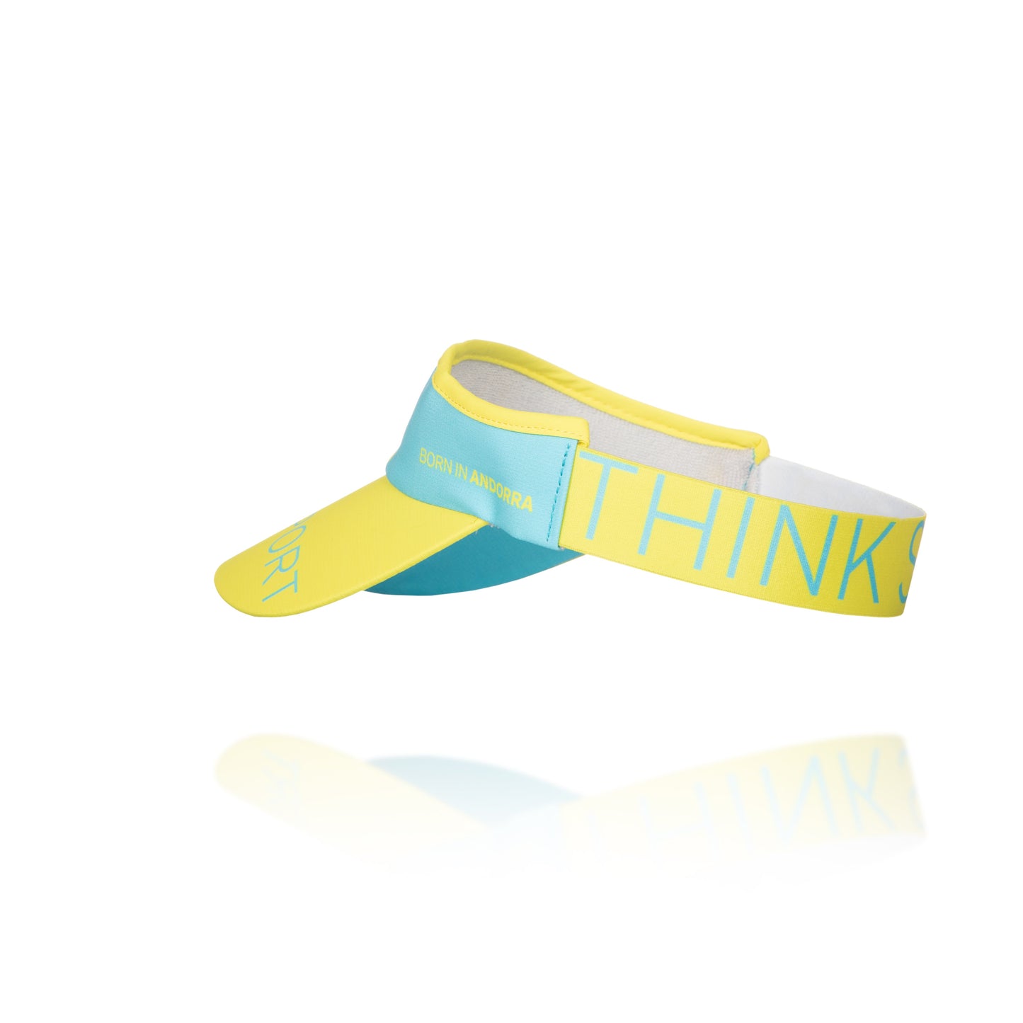 Visières - Light Blue & Fluo Yellow