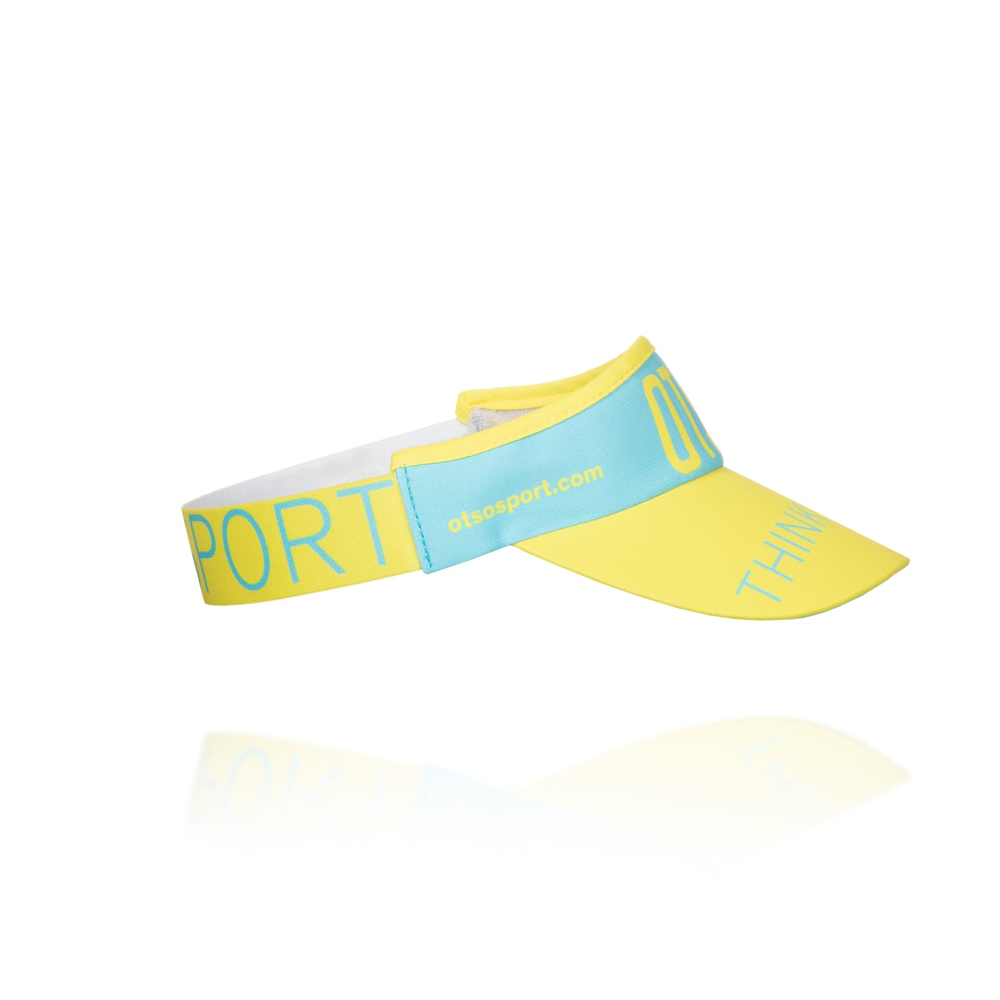 Visières - Light Blue & Fluo Yellow