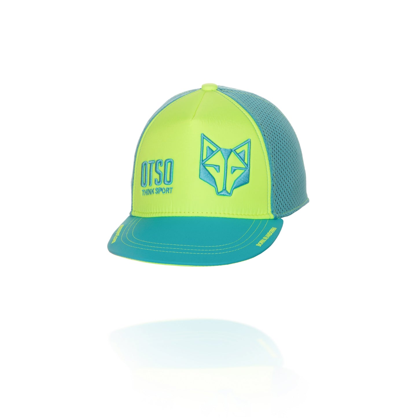 Gorra snapback - Yellow & Light Blue