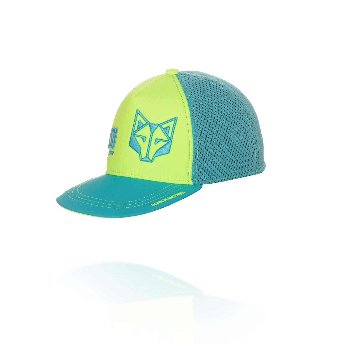 Gorra snapback - Yellow & Light Blue
