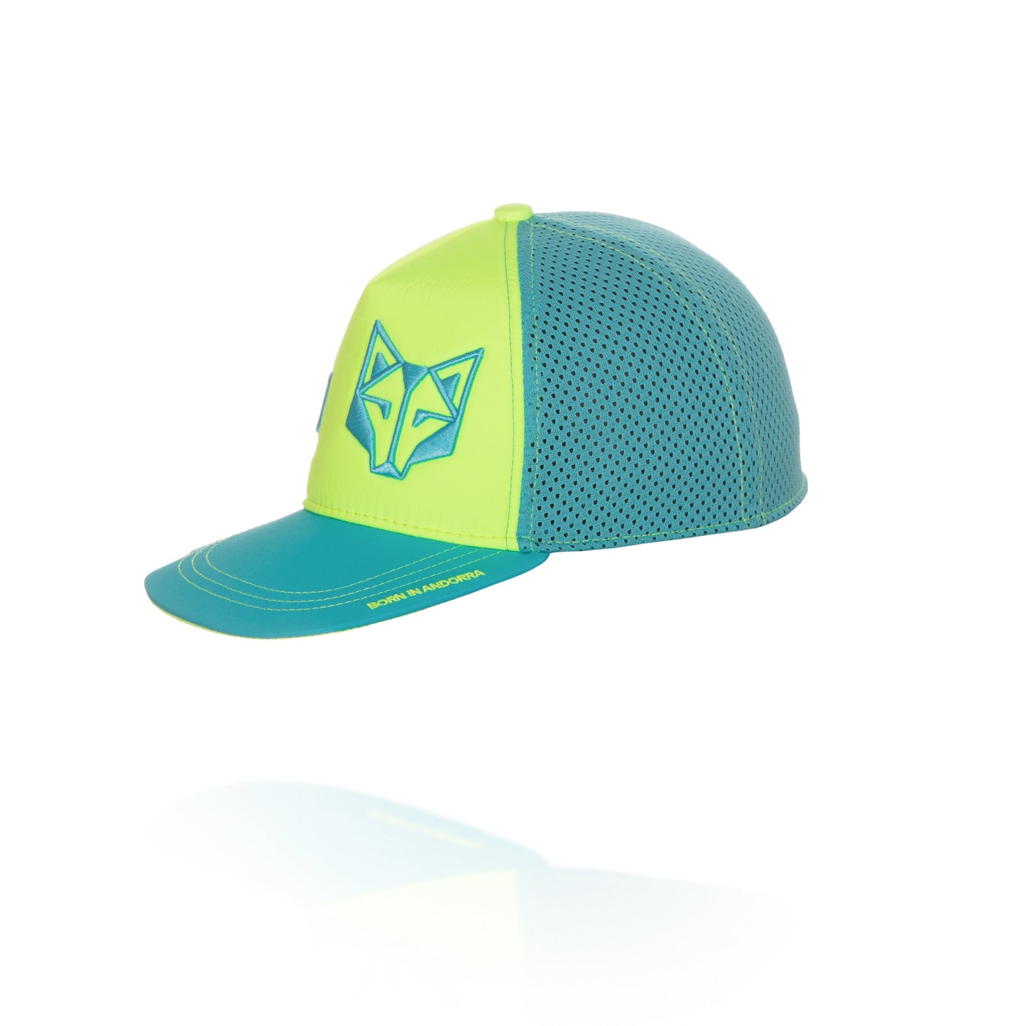 Gorra snapback - Yellow & Light Blue