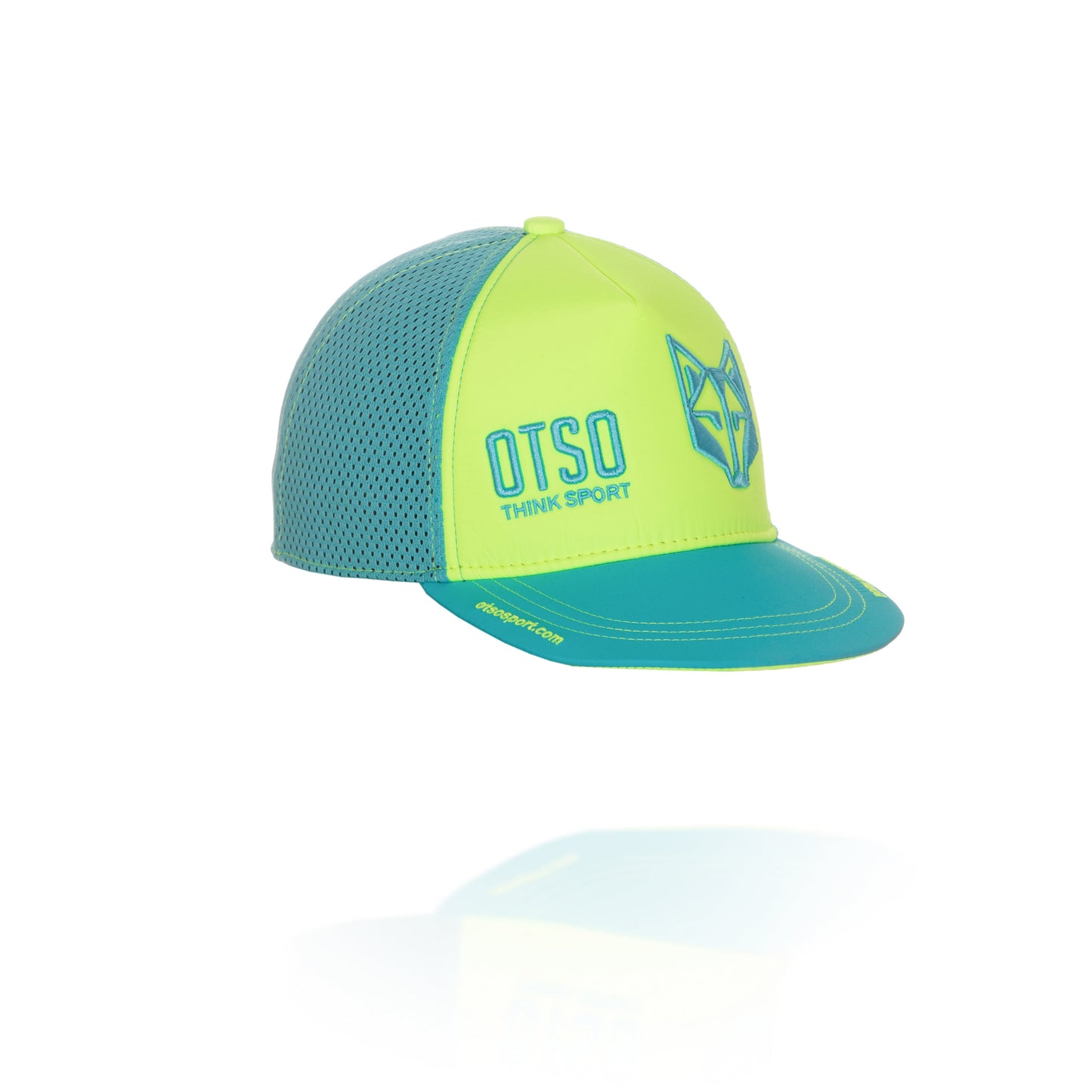 Gorra snapback - Yellow & Light Blue