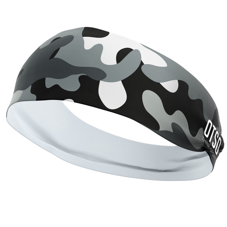 Headband - Camouflage Grey