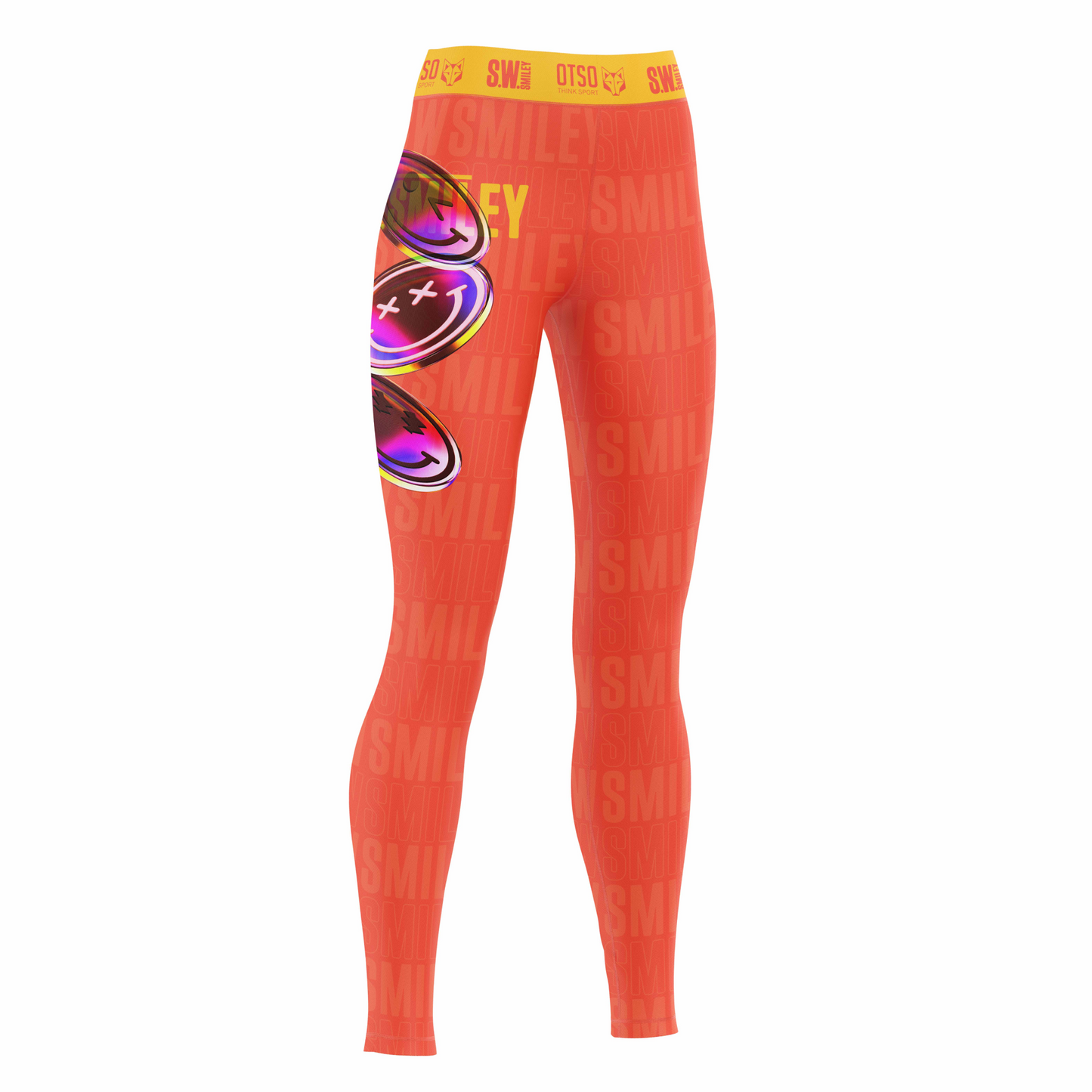 Tight-fitting pants - S.W.Smiley Sensoral Shimmer