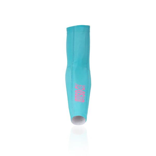 Manchettes - Light Blue & Fluo Pink