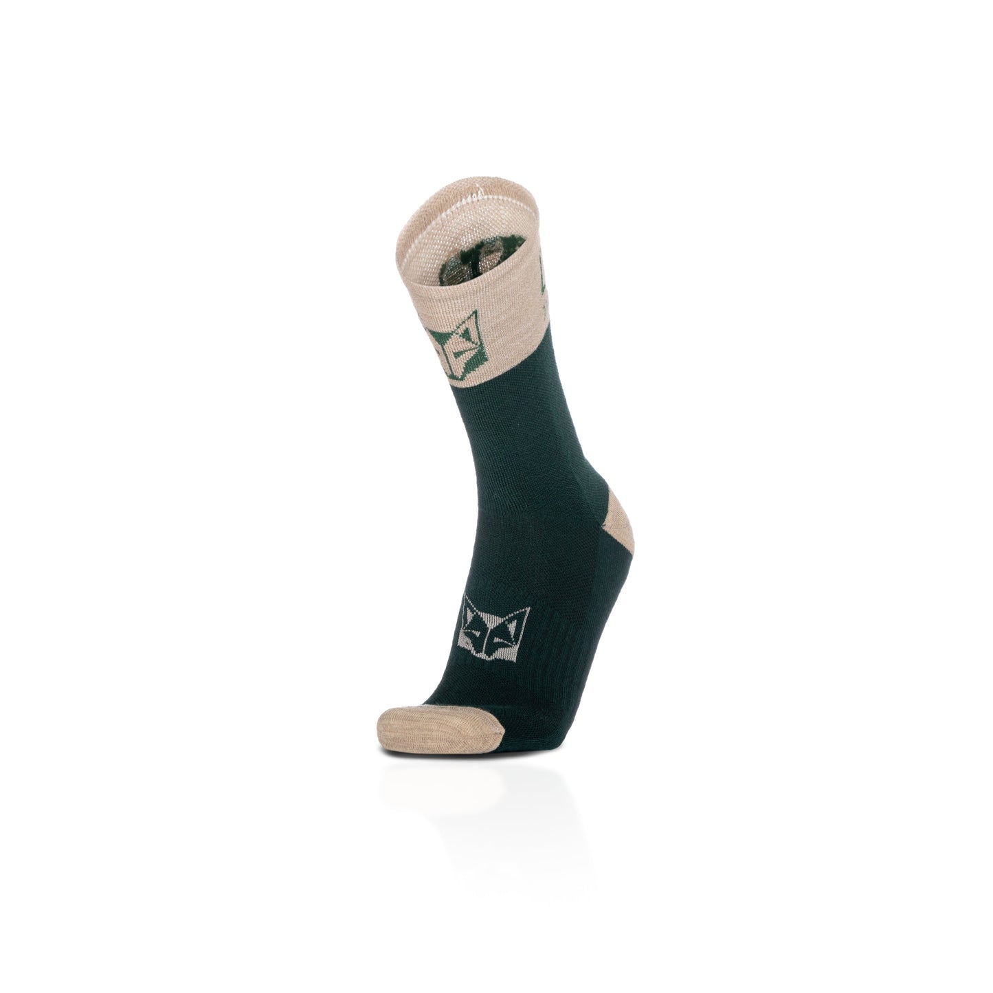 Chaussettes Merino - Green Leaf