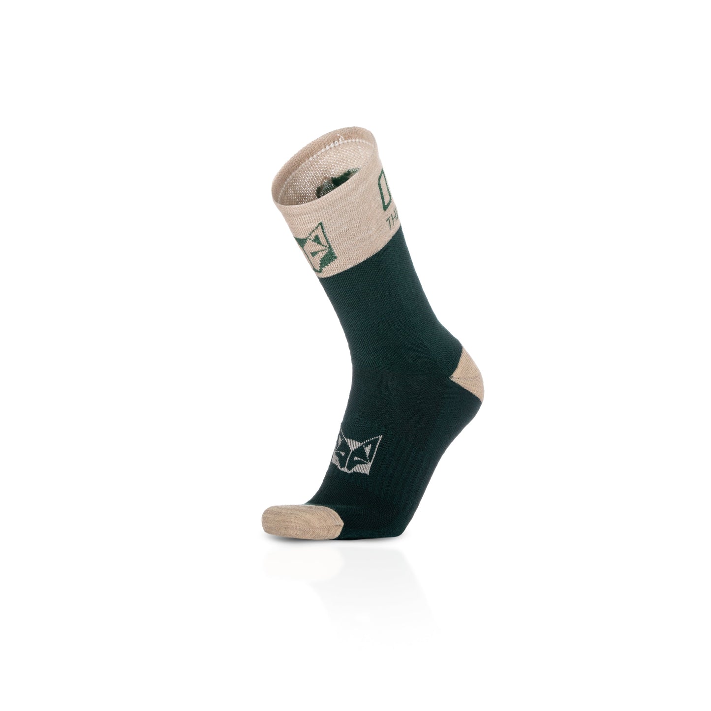 Chaussettes Merino - Green Leaf