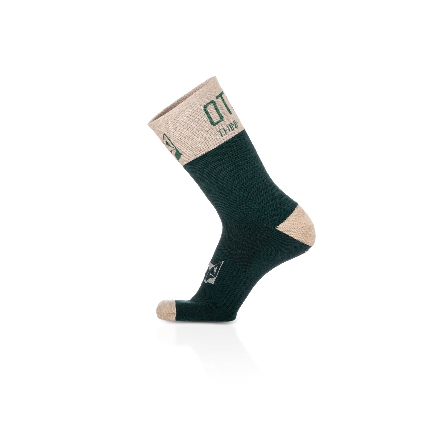 Chaussettes Merino - Green Leaf