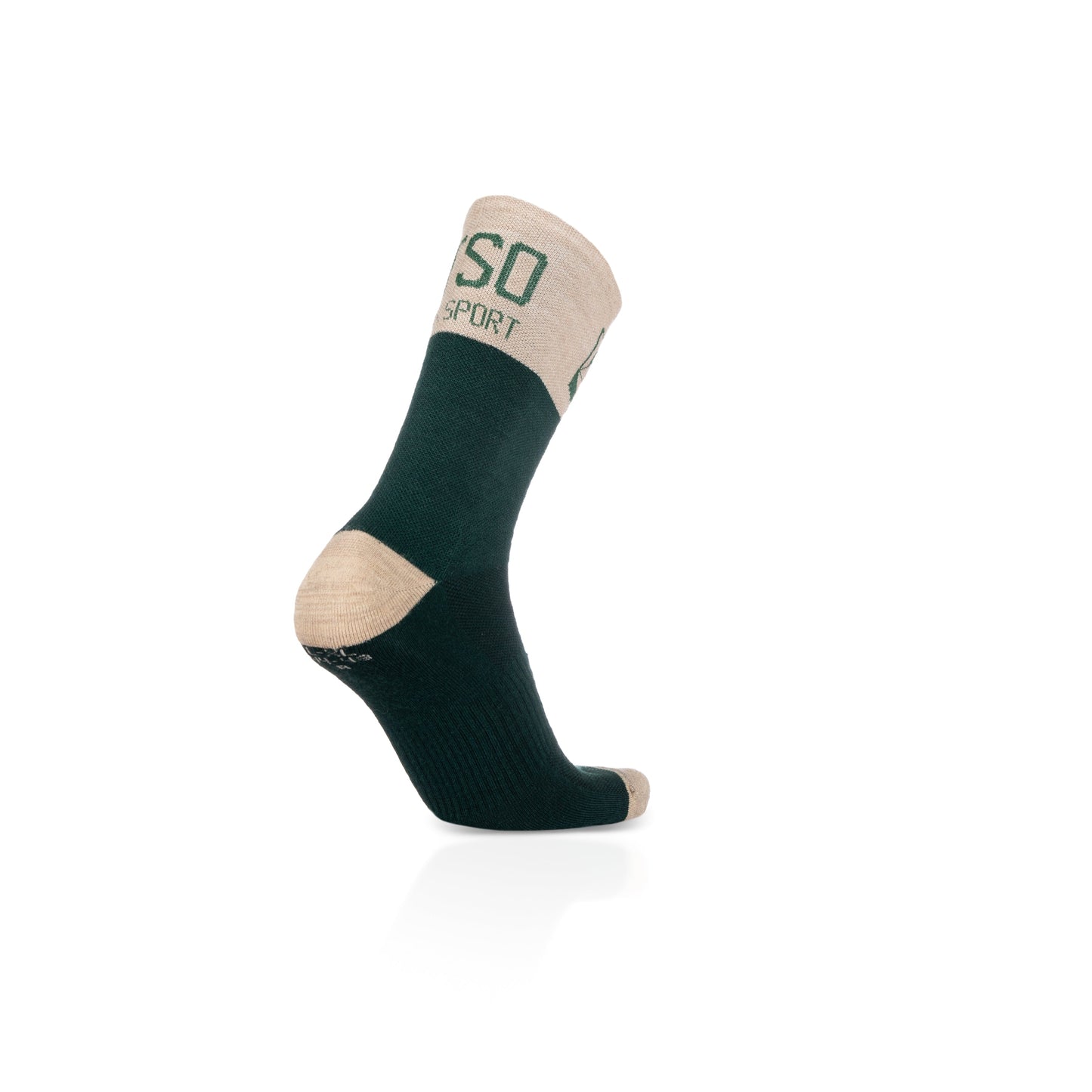 Chaussettes Merino - Green Leaf