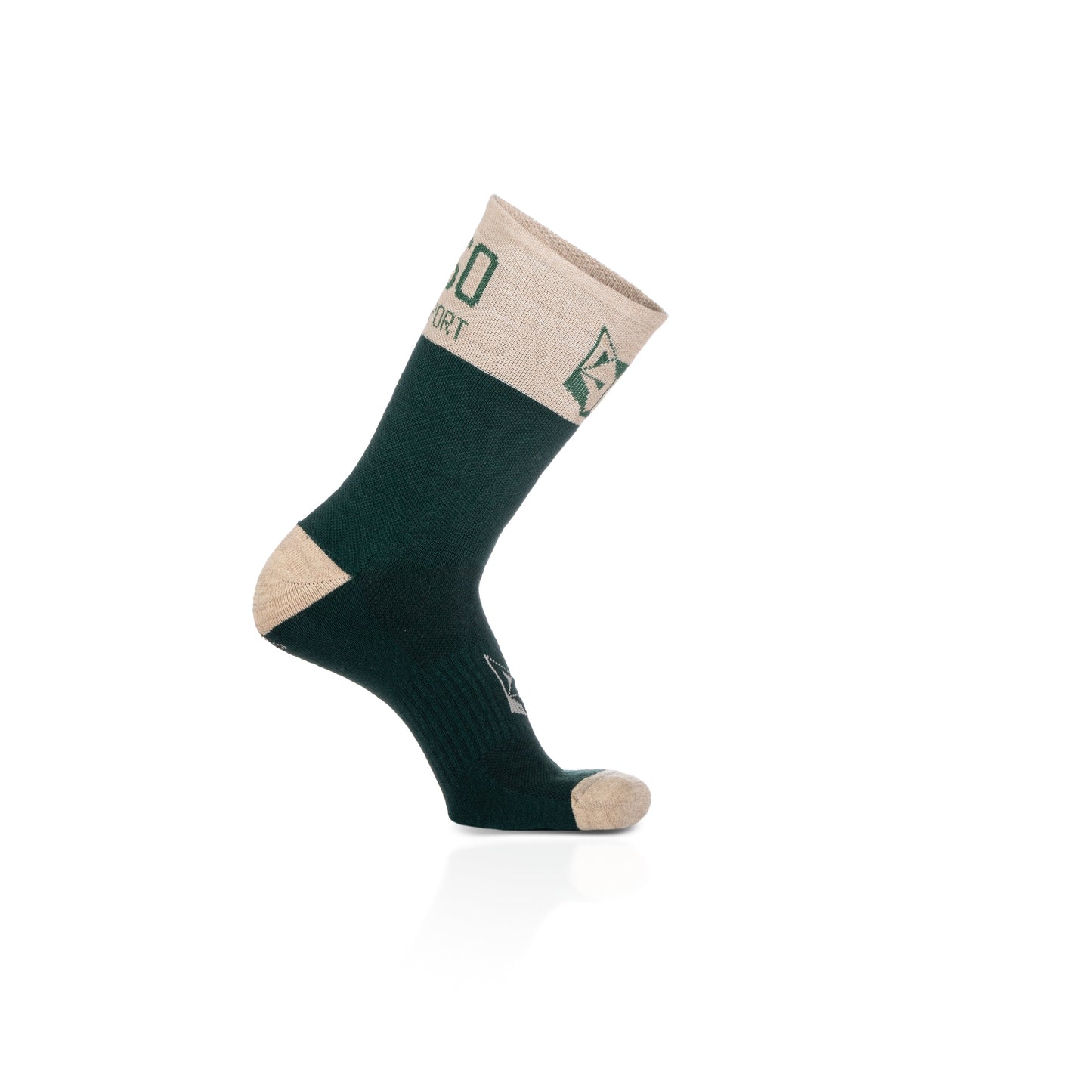 Chaussettes Merino - Green Leaf