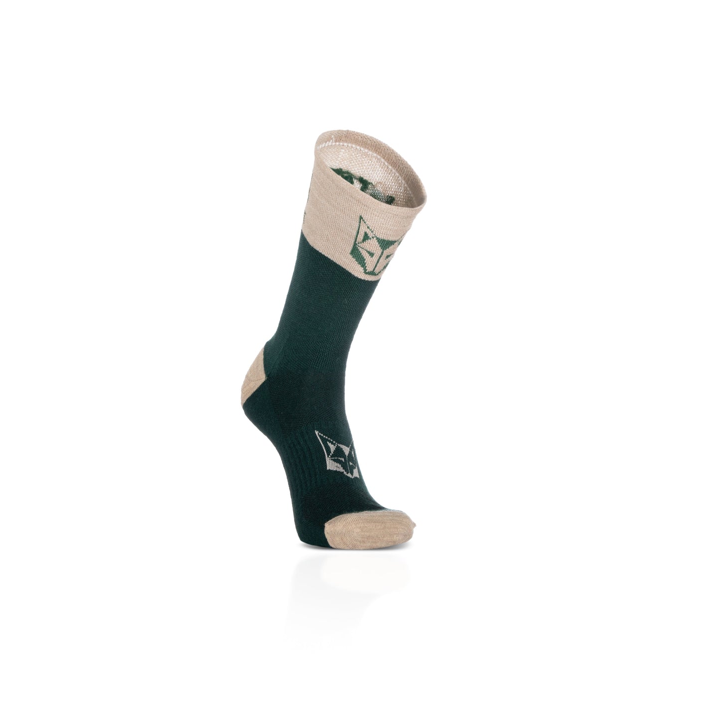 Chaussettes Merino - Green Leaf