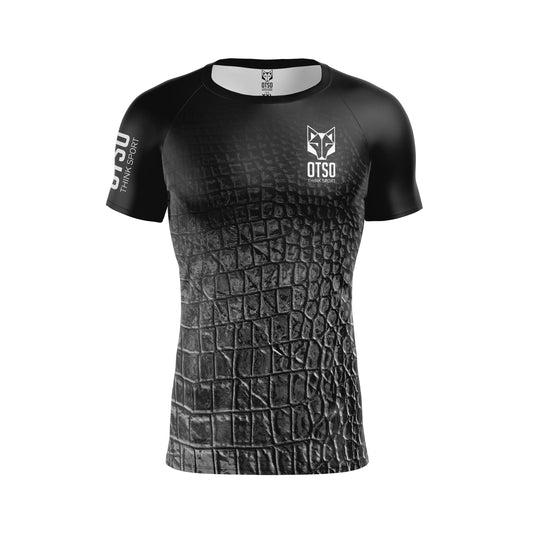 Men's short-sleeve shirt - Black Snake