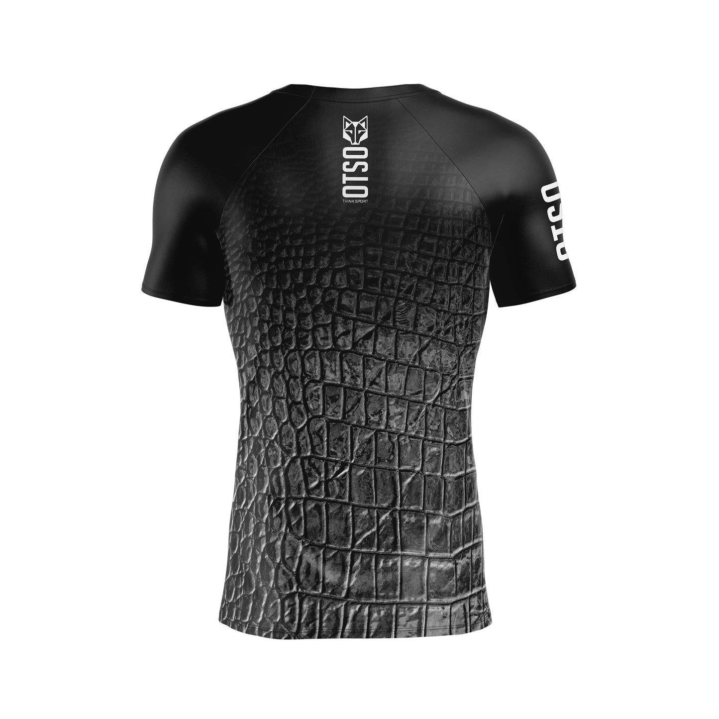 Men's short-sleeve shirt - Black Snake